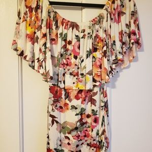Floral Off-The-Shoulder Top